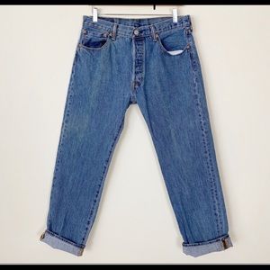 Y2K LEVI’S 501 High Waist Button Fly Jeans 32